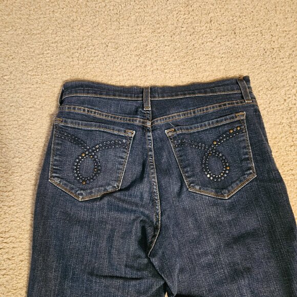 NYDJ Marilyn Straight Leg, Boot Cut , Washed Denim- Lift-Tuck Technology 10P - Picture 4 of 5